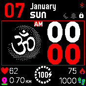 华米跃我Amazfit Bip手表表盘