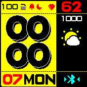 华米跃我Amazfit Bip手表表盘