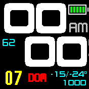 华米跃我Amazfit Bip手表表盘
