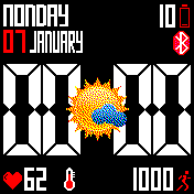 华米跃我Amazfit Bip手表表盘