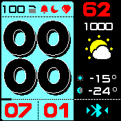 华米跃我Amazfit Bip手表表盘