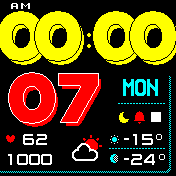 华米跃我Amazfit Bip手表表盘