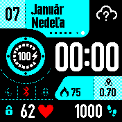 华米跃我Amazfit Bip手表表盘