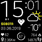 华米跃我Amazfit Bip手表表盘