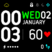 华米跃我Amazfit Bip手表表盘