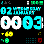 华米跃我Amazfit Bip手表表盘