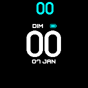 华米跃我Amazfit Bip手表表盘