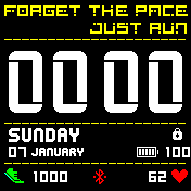 华米跃我Amazfit Bip手表表盘