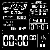 华米跃我Amazfit Bip手表表盘