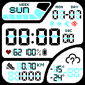 华米跃我Amazfit Bip手表表盘