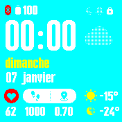 华米跃我Amazfit Bip手表表盘