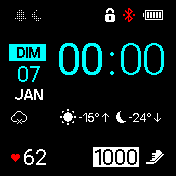 华米跃我Amazfit Bip手表表盘