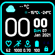华米跃我Amazfit Bip手表表盘