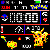 华米跃我Amazfit Bip手表表盘