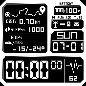 华米跃我Amazfit Bip手表表盘
