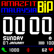 华米跃我Amazfit Bip手表表盘