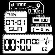 华米跃我Amazfit Bip手表表盘