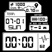 华米跃我Amazfit Bip手表表盘