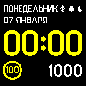 华米跃我Amazfit Bip手表表盘