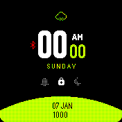 华米跃我Amazfit Bip手表表盘