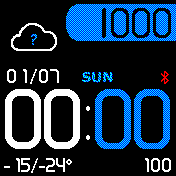 华米跃我Amazfit Bip手表表盘