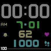 华米跃我Amazfit Bip手表表盘