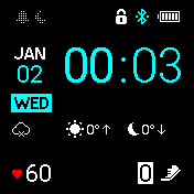 华米跃我Amazfit Bip手表表盘