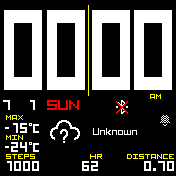 华米跃我Amazfit Bip手表表盘