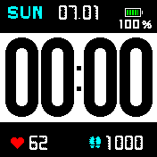 华米跃我Amazfit Bip手表表盘