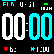 华米跃我Amazfit Bip手表表盘