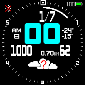 华米跃我Amazfit Bip手表表盘
