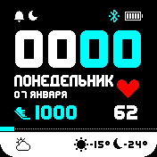 华米跃我Amazfit Bip手表表盘