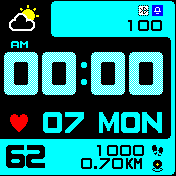 华米跃我Amazfit Bip手表表盘
