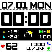 华米跃我Amazfit Bip手表表盘