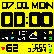华米跃我Amazfit Bip手表表盘