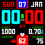 华米跃我Amazfit Bip手表表盘