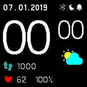 华米跃我Amazfit Bip手表表盘