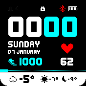 华米跃我Amazfit Bip手表表盘