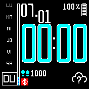 华米跃我Amazfit Bip手表表盘