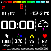 华米跃我Amazfit Bip手表表盘