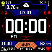 华米跃我Amazfit Bip手表表盘
