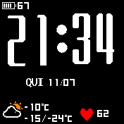 华米跃我Amazfit Bip手表表盘