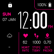 华米跃我Amazfit Bip手表表盘