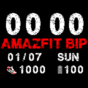 华米跃我Amazfit Bip手表表盘