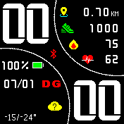 华米跃我Amazfit Bip手表表盘