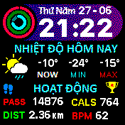 华米跃我Amazfit Bip手表表盘