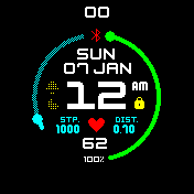 华米跃我Amazfit Bip手表表盘