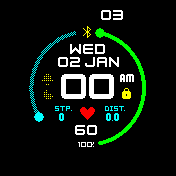 华米跃我Amazfit Bip手表表盘