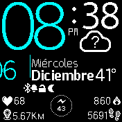 华米跃我Amazfit Bip手表表盘