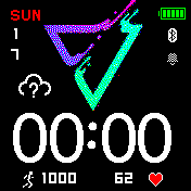 华米跃我Amazfit Bip手表表盘
